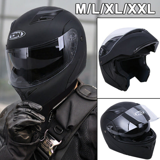 Snowmobile Helmet Flip up Modular Full Face Motorcycle