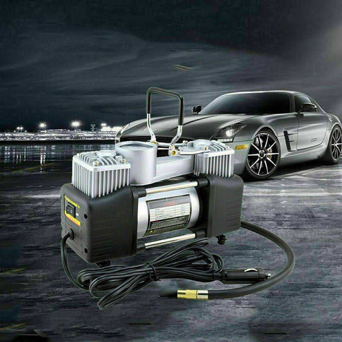 Tire Inflator 12v Air Compressor For Car Portable 150psi -