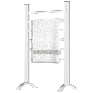Towel Warmer 2-in-1 with Built-in Timer Heated Towel Rack