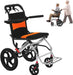 Transport Travel Wheelchair for Adults I Portable Folding