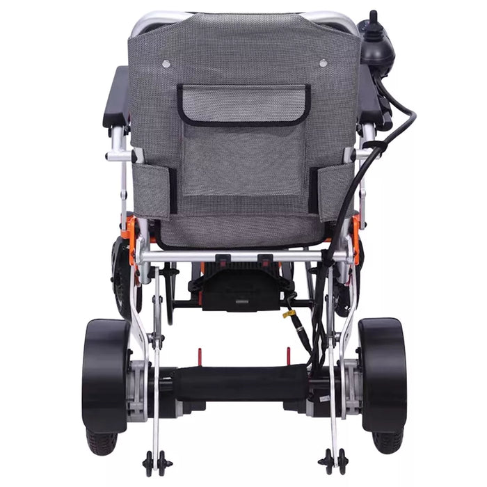 Discover the Ultimate Foldable Electric Wheelchair for Adults: All-Terrain, 300lbs Max Load, with a Range of 12 Miles Model MB1234SD