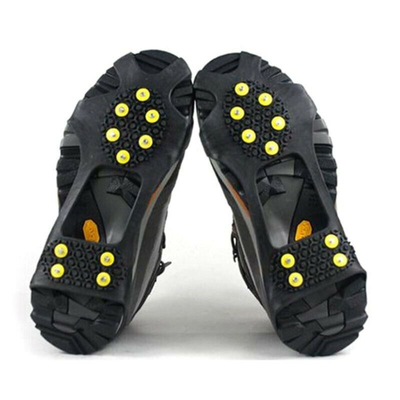 Ice Cleats Crampons Shoe Boot Spikes Ice Grippers