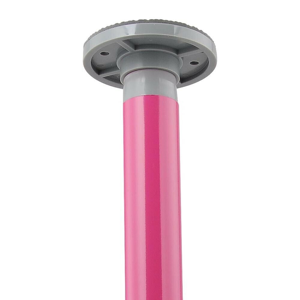 Dancing Pole Full Kit Portable Stripper Exercise Fitness Club Dance Pole For Home Party I Pink