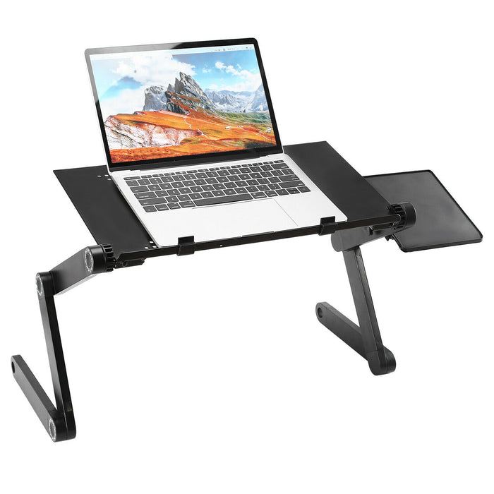 Laptop Desk Foldable Bed Table Folding Breakfast Tray Portable Lap Standing Desk